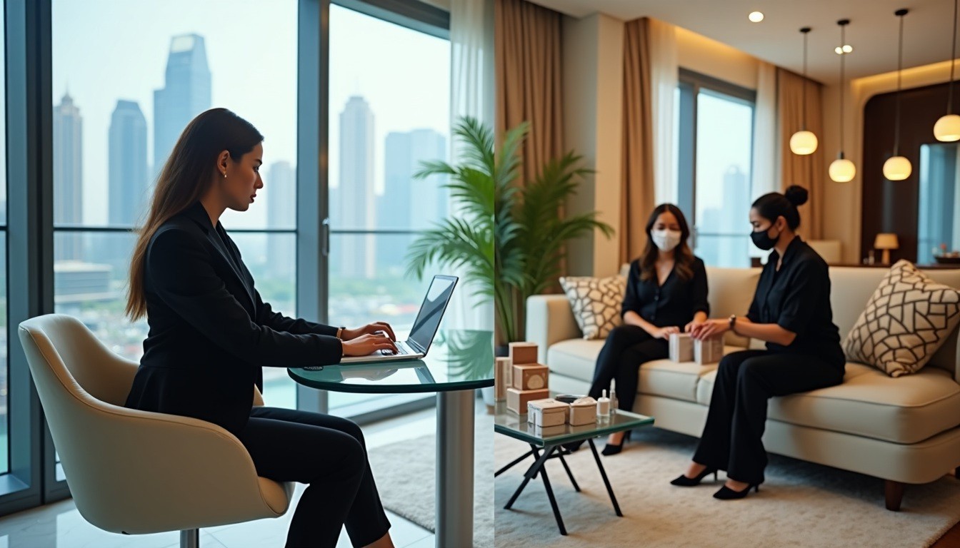 Dubai’s Busy Professional’s Shortcut: How Home Salon Services Save You Hours